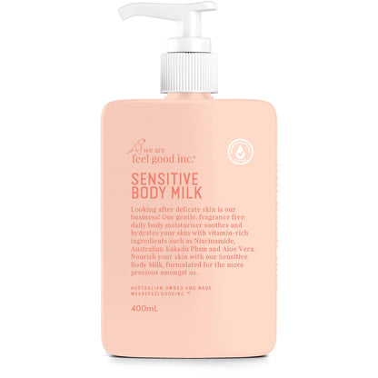 Sensitive Body Milk Moisturiser - 400mL image