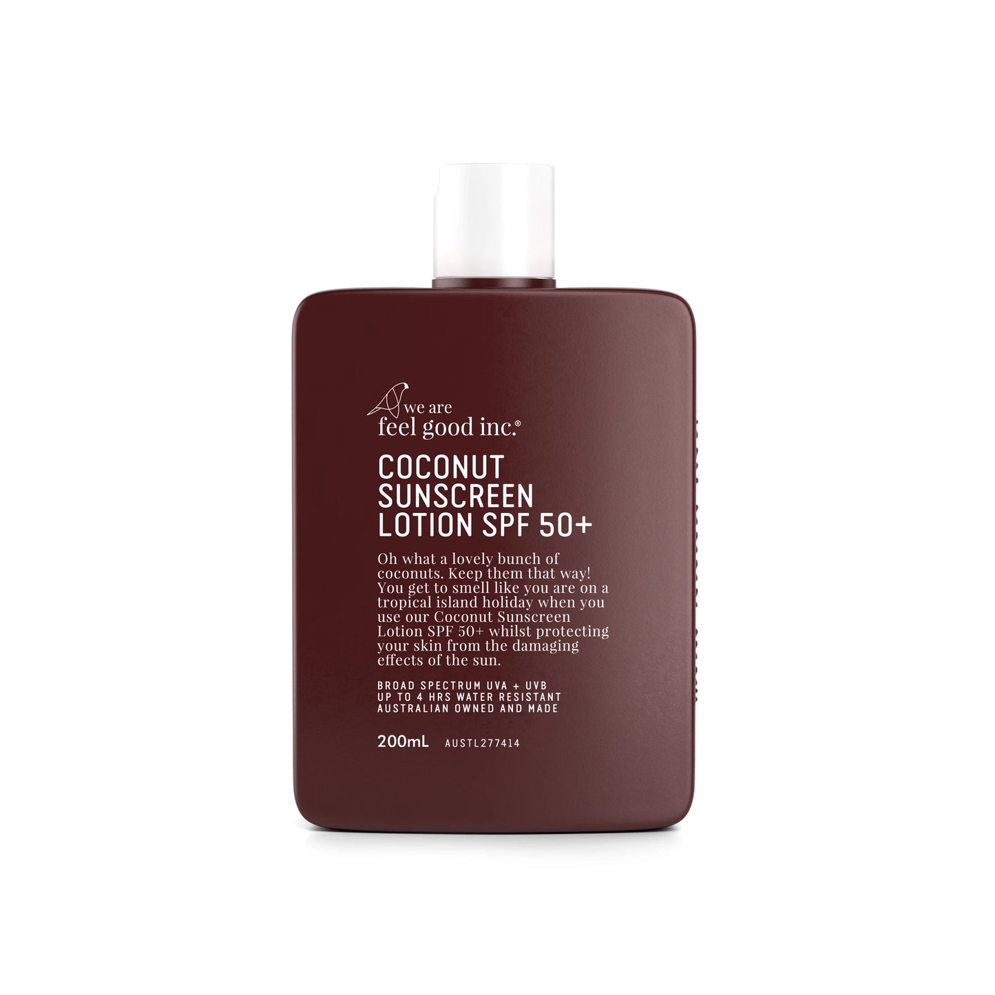 Coconut Sunscreen SPF 50+ - 200mL image