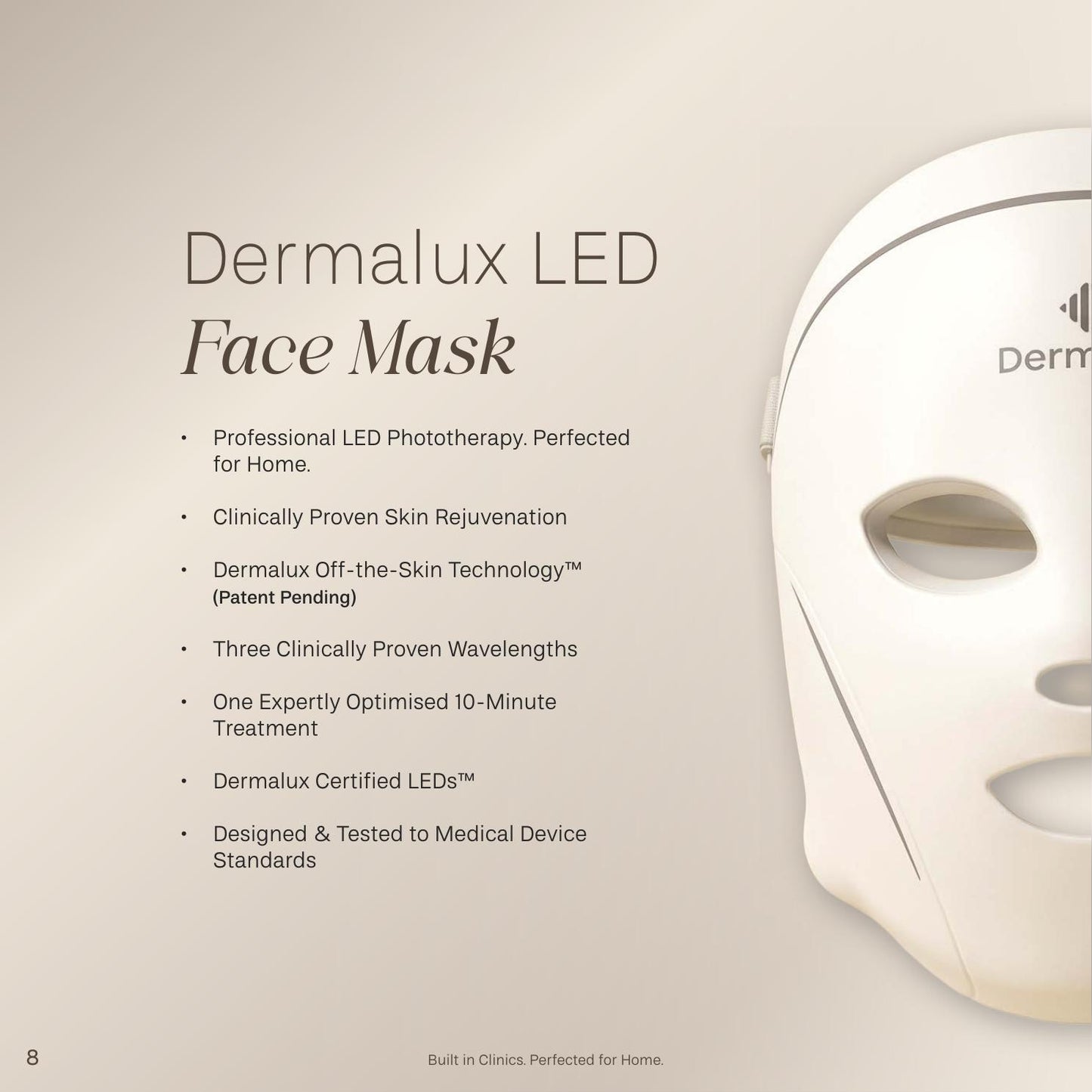 Dermalux LED Face Mask | Pre-Order for Early October 2026