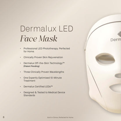 Dermalux LED Face Mask | Pre-Order for Early October 2026