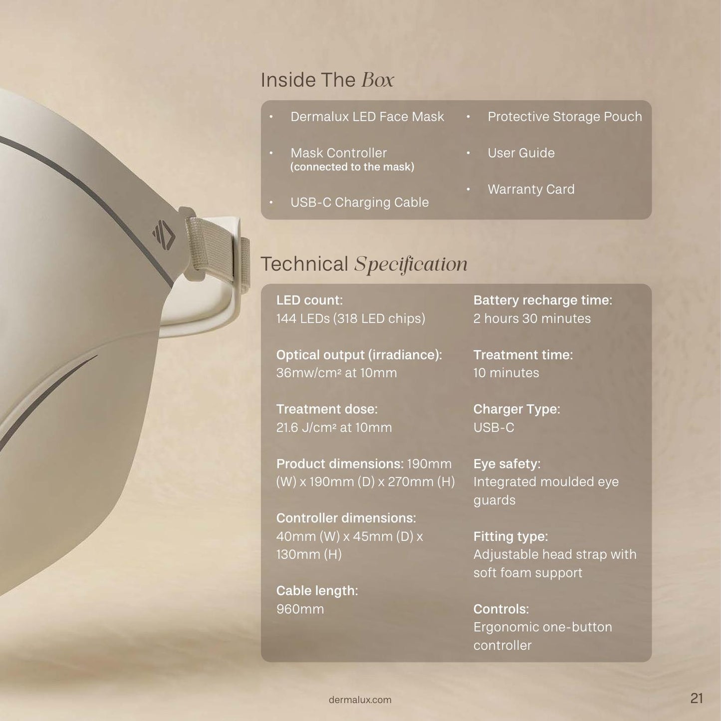 Dermalux LED Face Mask | Pre-Order for Early October 2026