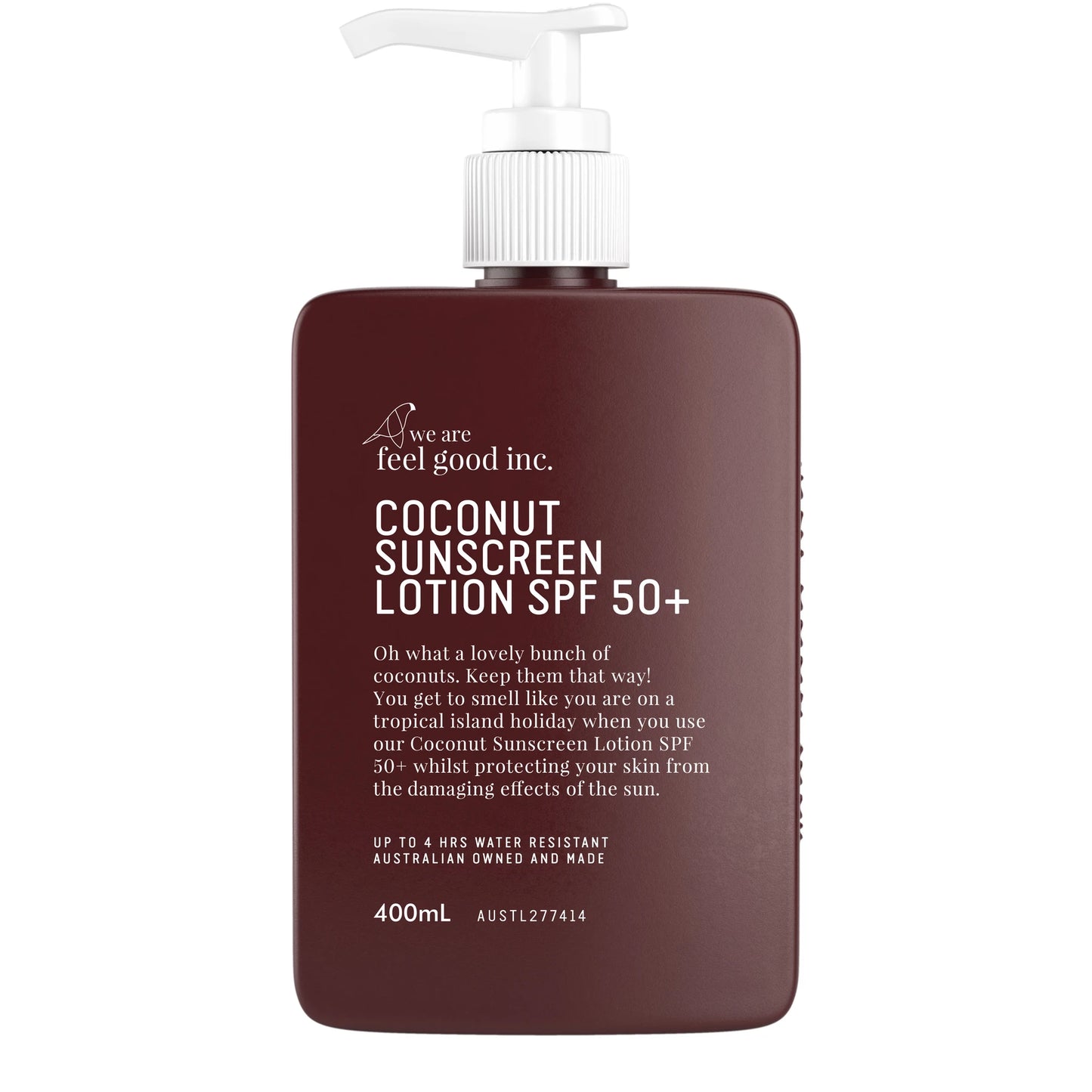 Coconut Sunscreen SPF 50+ - 400mL image