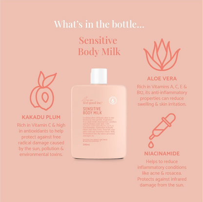 Sensitive Body Milk Moisturiser image 1